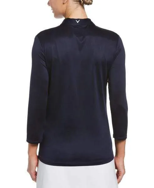 Callaway - Women's 3/4 Sleeve Polo