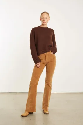 Camel Corduroy Micro Flare Pants Camel Corduroy Micro Flare Pants