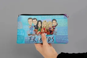 Canvas - Pencil Case -Friends series Canvas - Pencil Case -Friends series