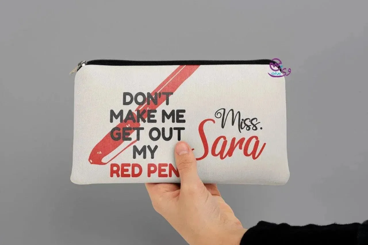 Canvas - Pencil Case - Teacher