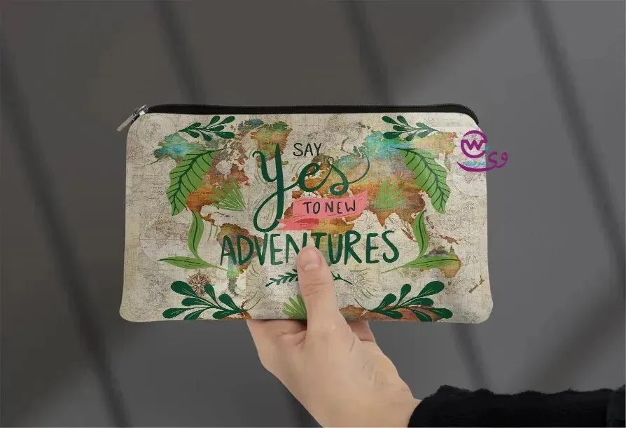 Canvas - Pencil Case -Traveler