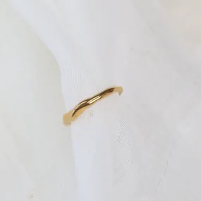Capri | Adjustable Gold Plated Stainless Steel Ring Capri | Adjustable Gold Plated Stainless Steel Ring