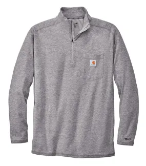 Carhartt - Men's 1/4-Zip Relaxed Fit Long Sleeve T-Shirt Carhartt - Men's 1/4-Zip Relaxed Fit Long Sleeve T-Shirt