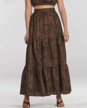 Charlie Holiday Tiered Skirt Charlie Holiday Tiered Skirt