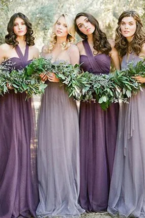 Cheap Charming Bridesmaid Dresses,Tulle Long Wedding Party Dresses, BD35 Cheap Charming Bridesmaid Dresses,Tulle Long Wedding Party Dresses, BD35