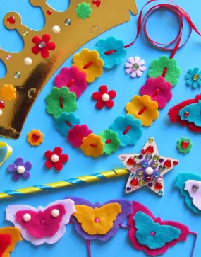 Children's Flower Fairy Craft Kit, Buttonbag Children's Flower Fairy Craft Kit, Buttonbag