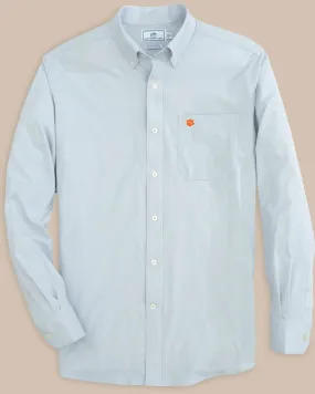 Clemson Tigers Gingham Button Down Shirt Clemson Tigers Gingham Button Down Shirt