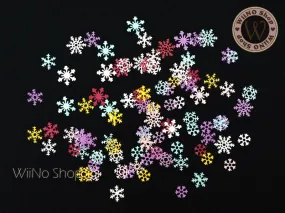 Colorful Snowflake Nail Art Sequin Decoration Colorful Snowflake Nail Art Sequin Decoration