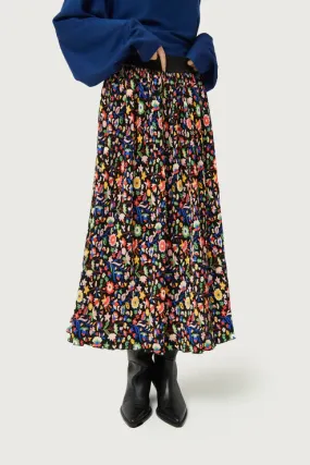 COMPANIA FANTASTICA FLORAL SKIRT - MULTI - 43007FLOR COMPANIA FANTASTICA FLORAL SKIRT - MULTI - 43007FLOR