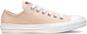 Converse Womens Chuck Taylor All Star Low Top Washed Coral/White/Whit Converse Womens Chuck Taylor All Star Low Top Washed Coral/White/Whit