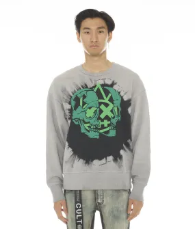 CREW NECK FLEECE IN BURST CREW NECK FLEECE IN BURST