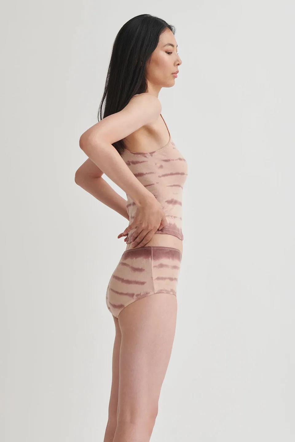 Cropped Organic Racerback