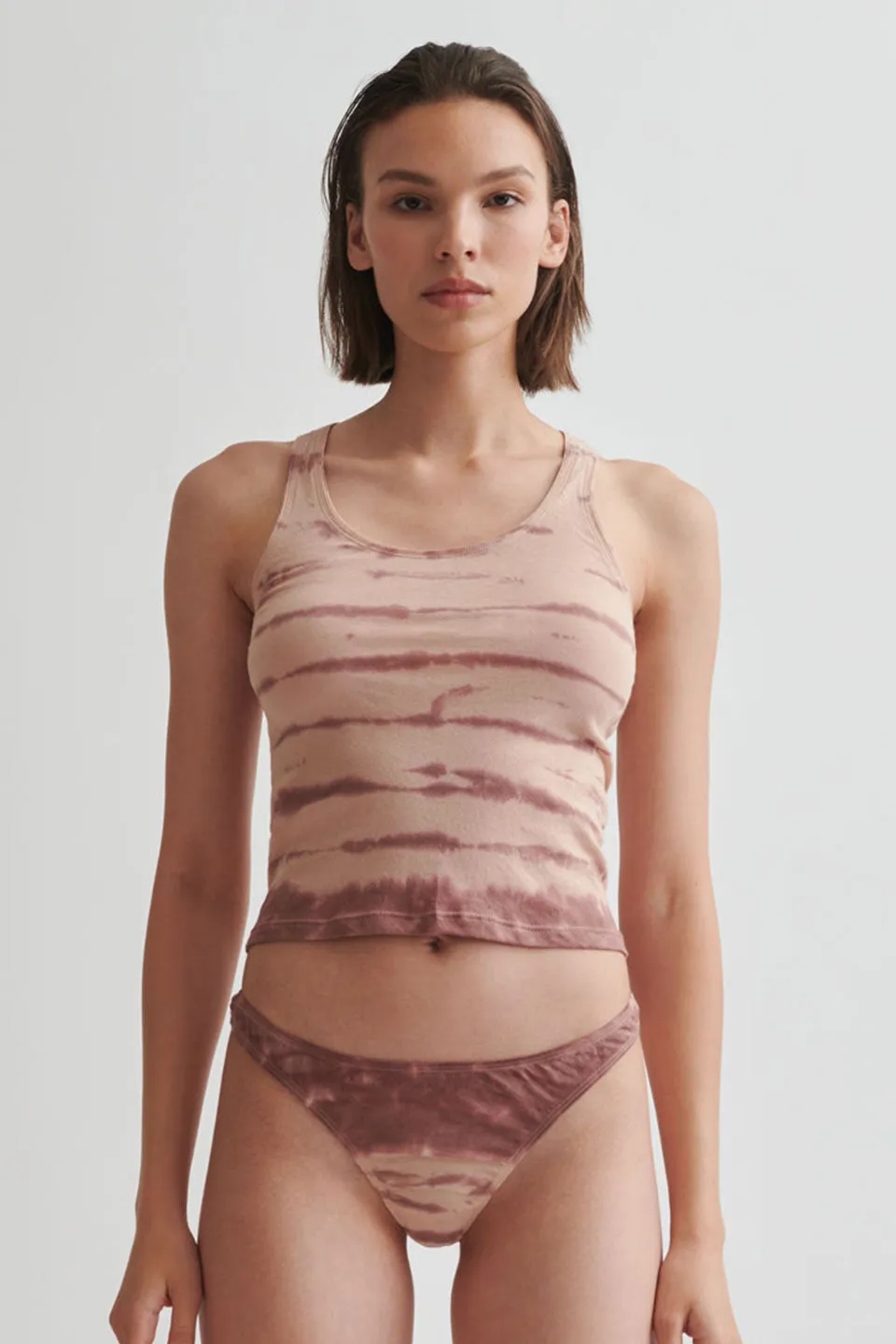 Cropped Organic Racerback