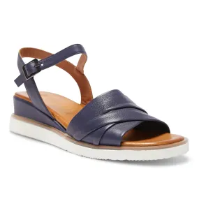 Dawn Heel in Navy Leather Dawn Heel in Navy Leather