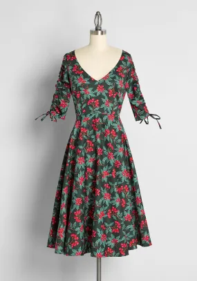 Decking The Halls Swing Dress Decking The Halls Swing Dress