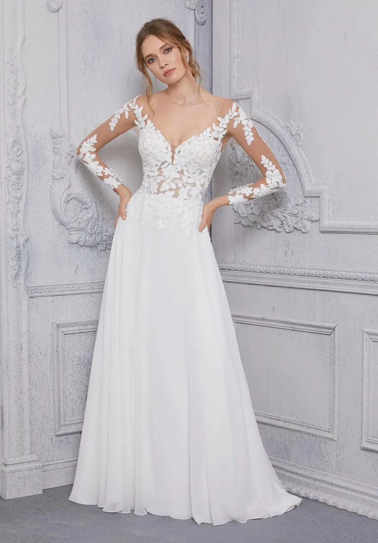 Dress 2537: MoriLee "5921" waist 44