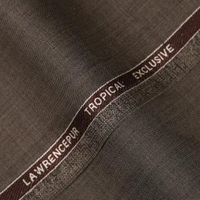 Driftwood Brown, Wool Blend, Tropical Exclusive Suiting Fabric Driftwood Brown, Wool Blend, Tropical Exclusive Suiting Fabric