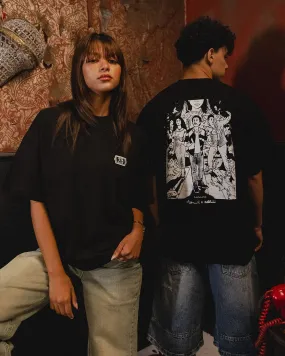 El Beit Beity Black Oversized Tee El Beit Beity Black Oversized Tee
