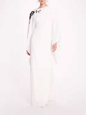 Embroidered Draped Kaftan Embroidered Draped Kaftan