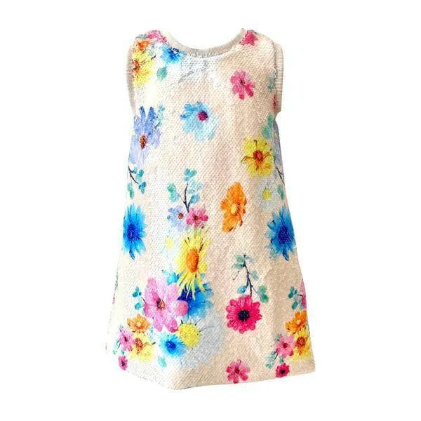 English Garden Sequin Dress