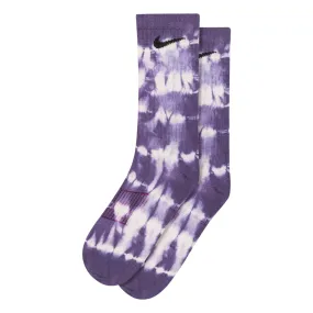 Essential Extras Tie Dye Socks Purple Essential Extras Tie Dye Socks Purple