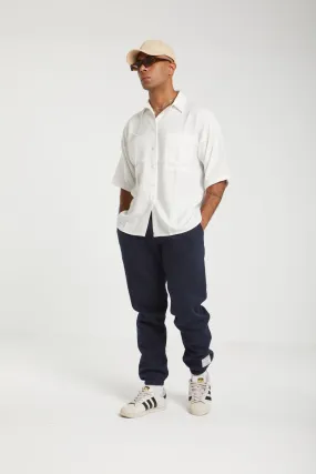 ESSENTIAL JOGGERS PANTS - NAVY ESSENTIAL JOGGERS PANTS - NAVY