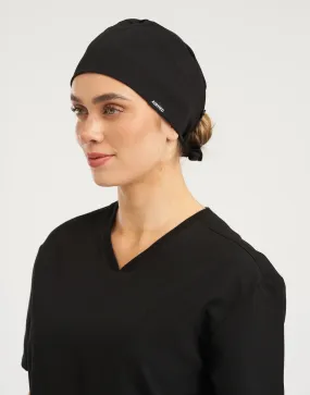 Essential Scrub Cap V2 - Black Essential Scrub Cap V2 - Black