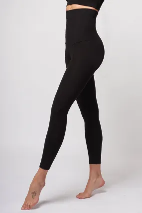 Extra Strong Compression Leggings with High Waisted Tummy Control Black Extra Strong Compression Leggings with High Waisted Tummy Control Black
