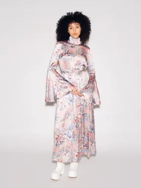FLARE SLEEVE MAXI DRESS FLARE SLEEVE MAXI DRESS
