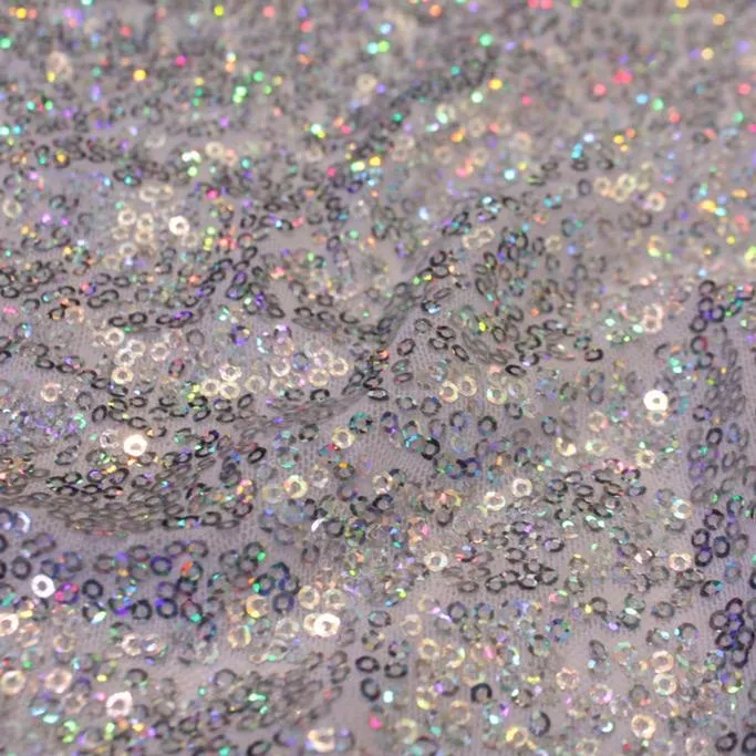 Flirt Stretch Mesh Sequin | Blue Moon Fabrics