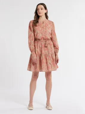 Floral Paisley Mini Dress Floral Paisley Mini Dress