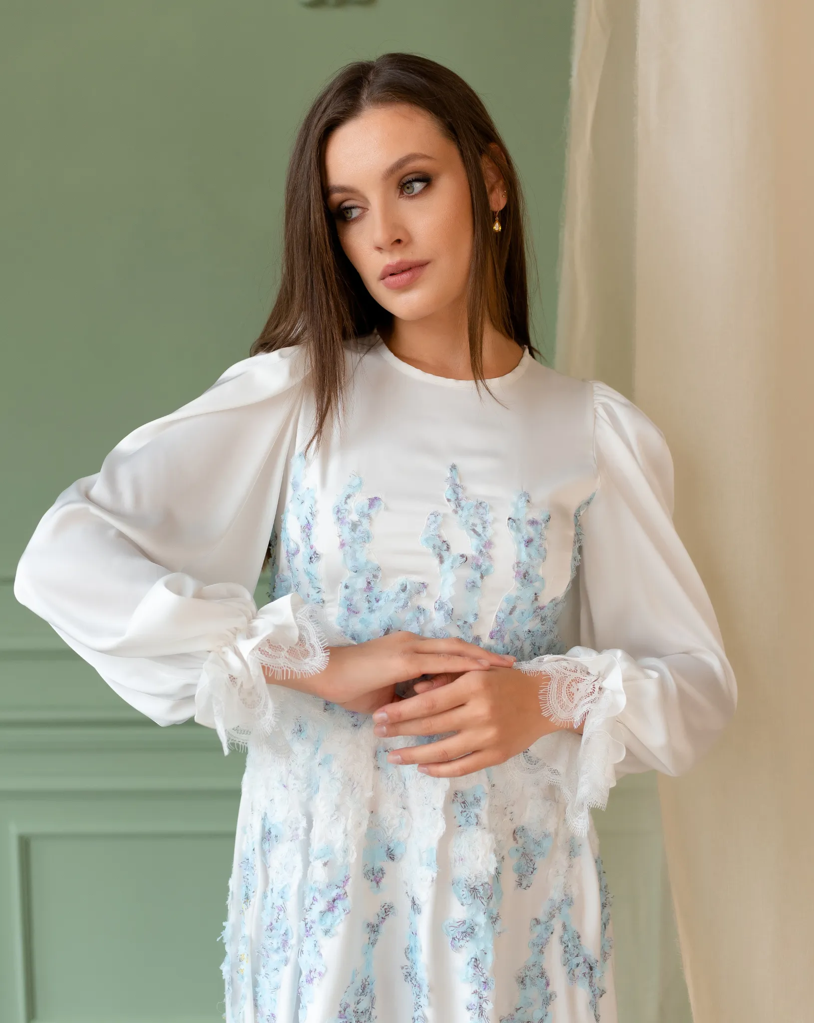 Florina White Maxi Dress