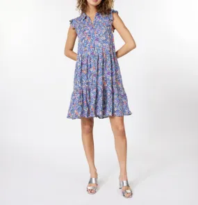 Flutter Sleeve Floral Dress Flutter Sleeve Floral Dress