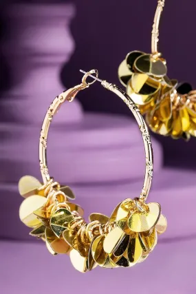 FME332 Sequin Hoop Gold FME332 Sequin Hoop Gold