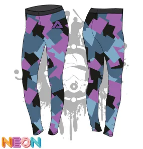 Geometric Camo Pattern Womens Leggings Geometric Camo Pattern Womens Leggings