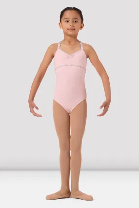 Girls Mirella Ditsy Floral Camisole Leotard Girls Mirella Ditsy Floral Camisole Leotard