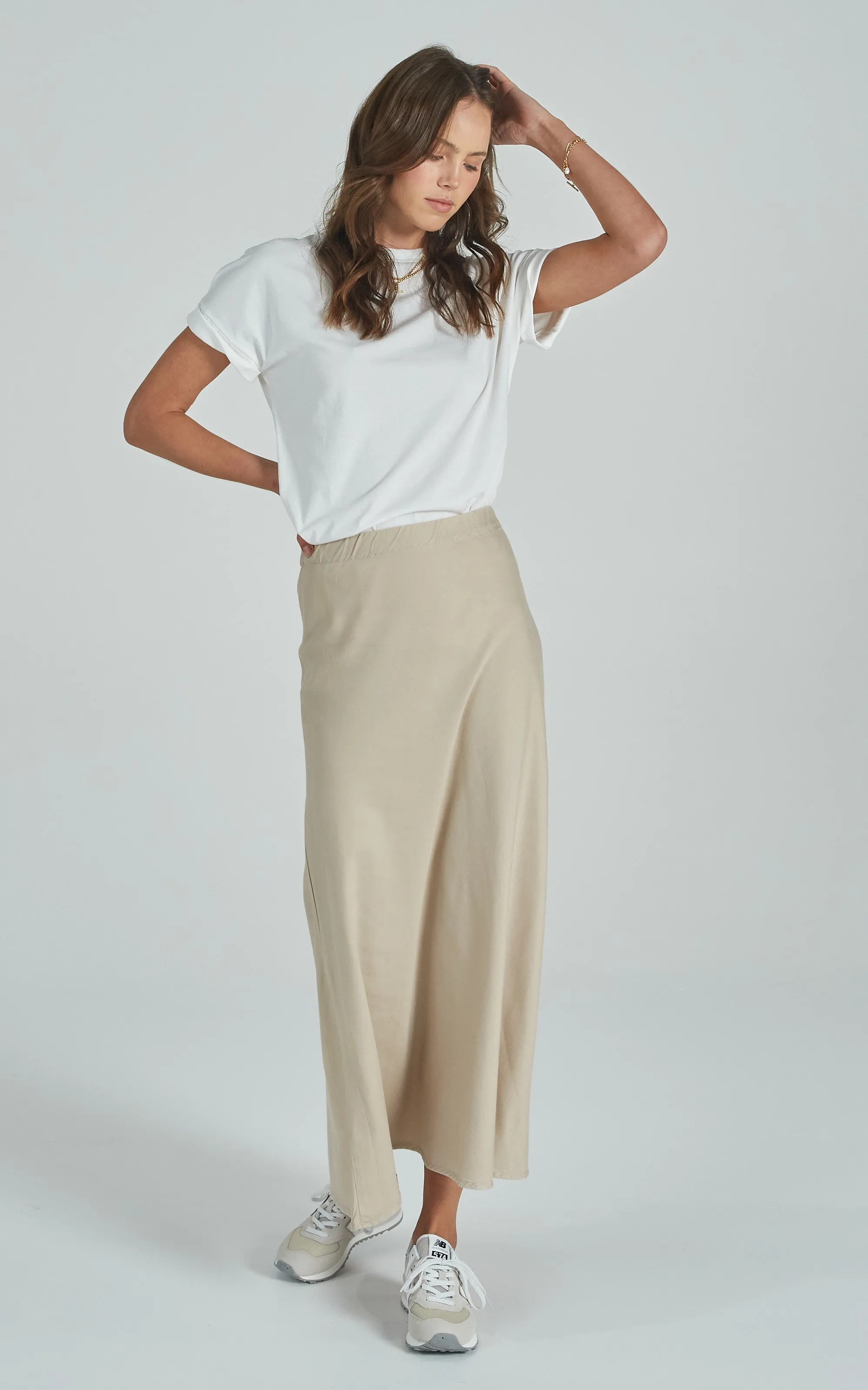 Gonna Tencel Tidal Skirt