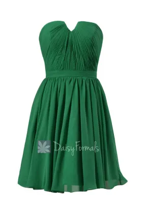 Green Chiffon Mini Skirt Pleated Cocktail Dress W/Inserted V-Neck(BM10823N) Green Chiffon Mini Skirt Pleated Cocktail Dress W/Inserted V-Neck(BM10823N)