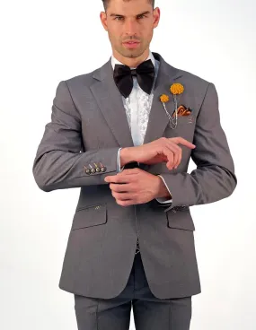 Grey Suit for Men - Prom Suits - Matteo Grey Grey Suit for Men - Prom Suits - Matteo Grey