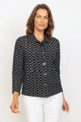 Habitat Sale, 58227 Seamed Pocket Jacket, Black 50% Off Regular Price Habitat Sale, 58227 Seamed Pocket Jacket, Black 50% Off Regular Price