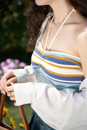 Halter Design Spaghetti Strap Top for Women Halter Design Spaghetti Strap Top for Women