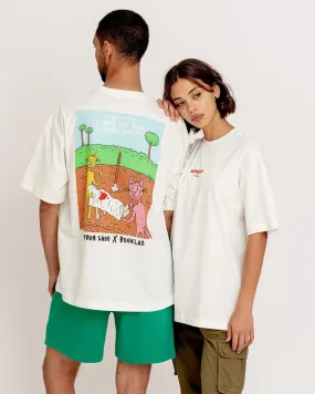 Hiding The Body Printed Oversized Tee Hiding The Body Printed Oversized Tee