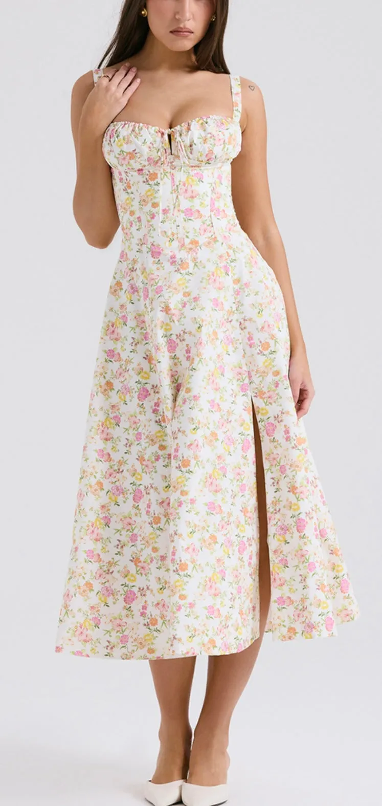 House of CB Carmen Midi Dress