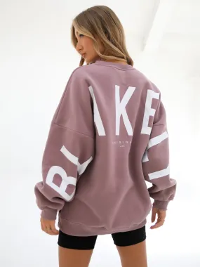 Isabel Oversized Sweater - Dusty Pink Isabel Oversized Sweater - Dusty Pink
