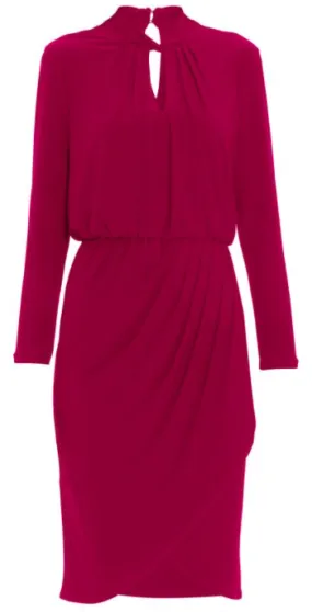Jeanlee Jersey Dress Magenta Jeanlee Jersey Dress Magenta