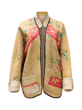 kantha vintage short jacket nirguna kantha vintage short jacket nirguna