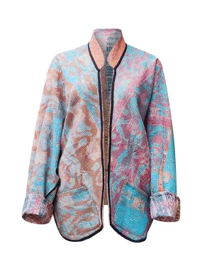kantha vintage short jacket umapati kantha vintage short jacket umapati