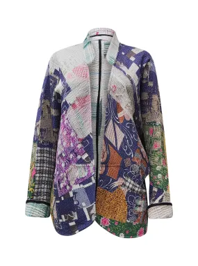 kantha vintage short jacket vishwatma kantha vintage short jacket vishwatma