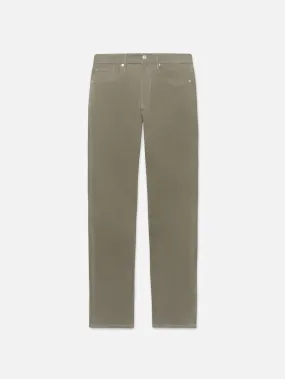 L'Homme Slim Brushed Twill -- Washed Military L'Homme Slim Brushed Twill -- Washed Military