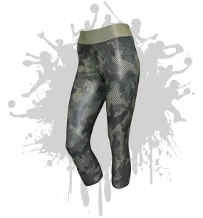 Linear Capris in CAMO Linear Capris in CAMO